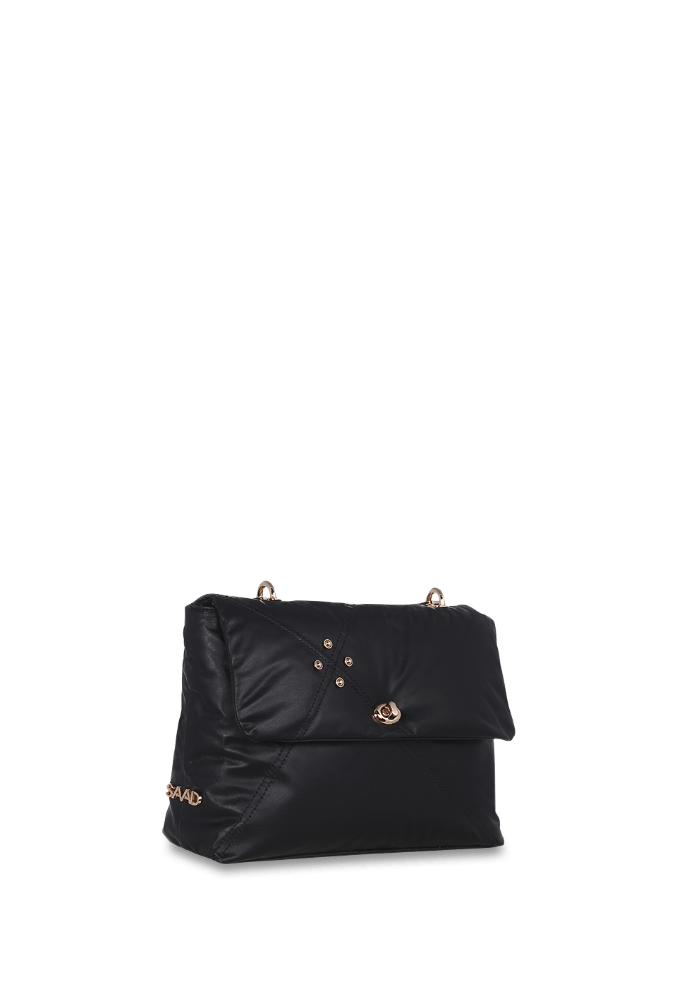 Bolsa Puffer em Couro