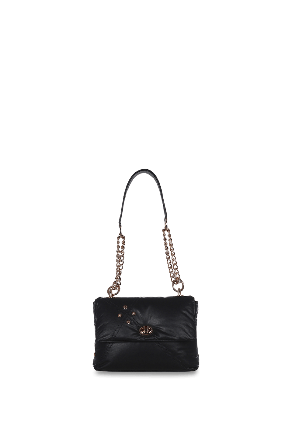 Bolsa Puffer Mini em Couro