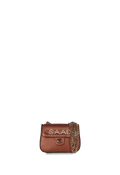 Bolsa Mini em Couro Perolado