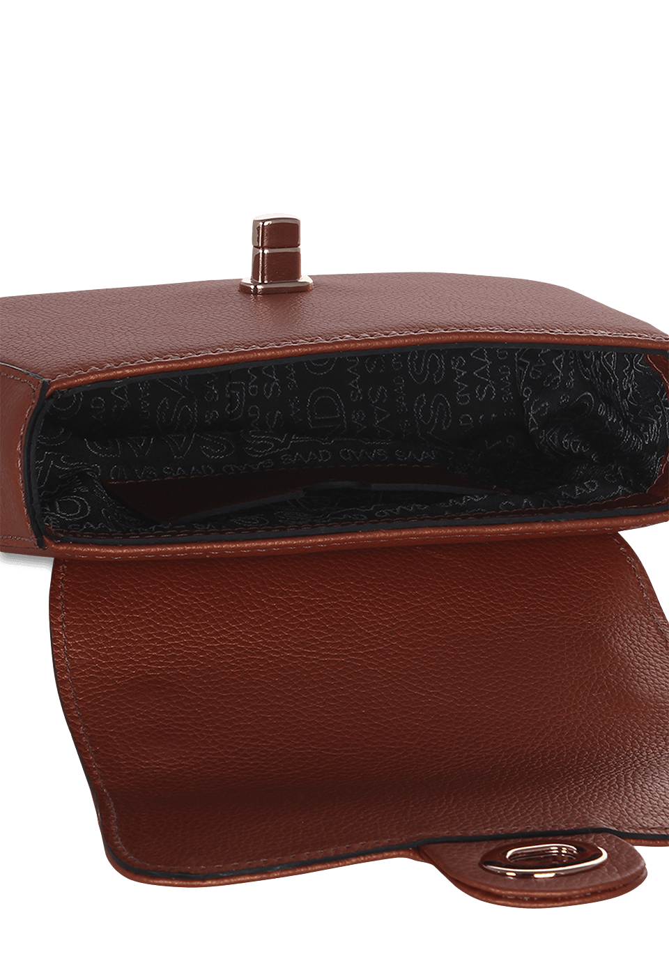 Bolsa Mini em Couro Perolado