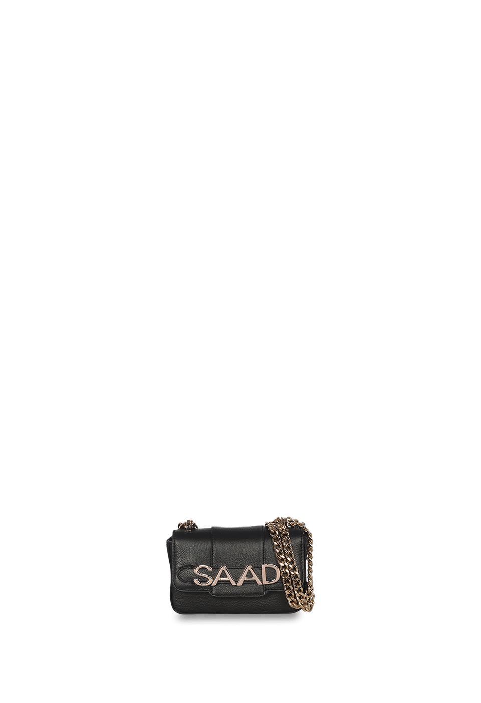 Bolsa Mini em Couro Perolado