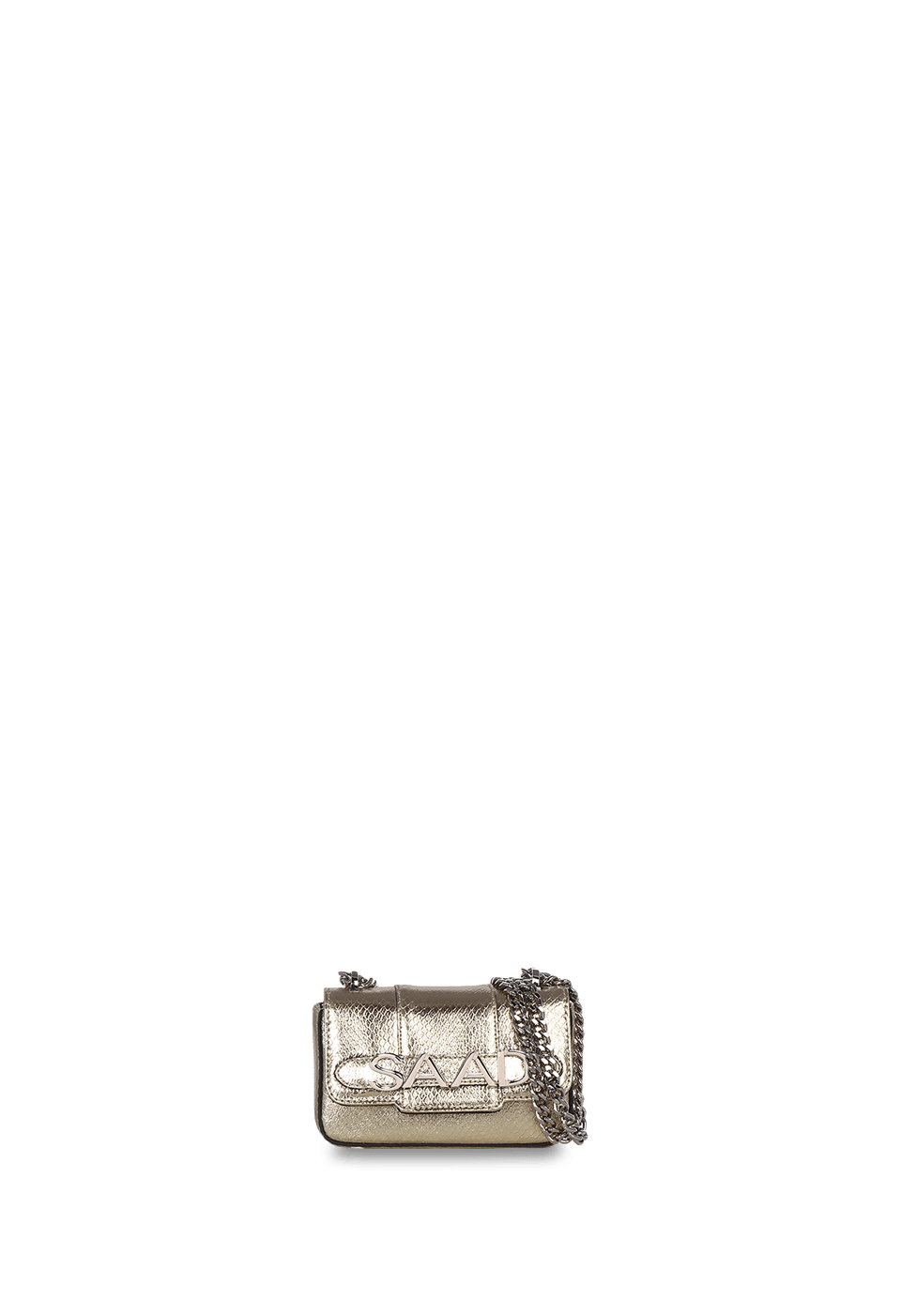 Bolsa cobra metalizada
