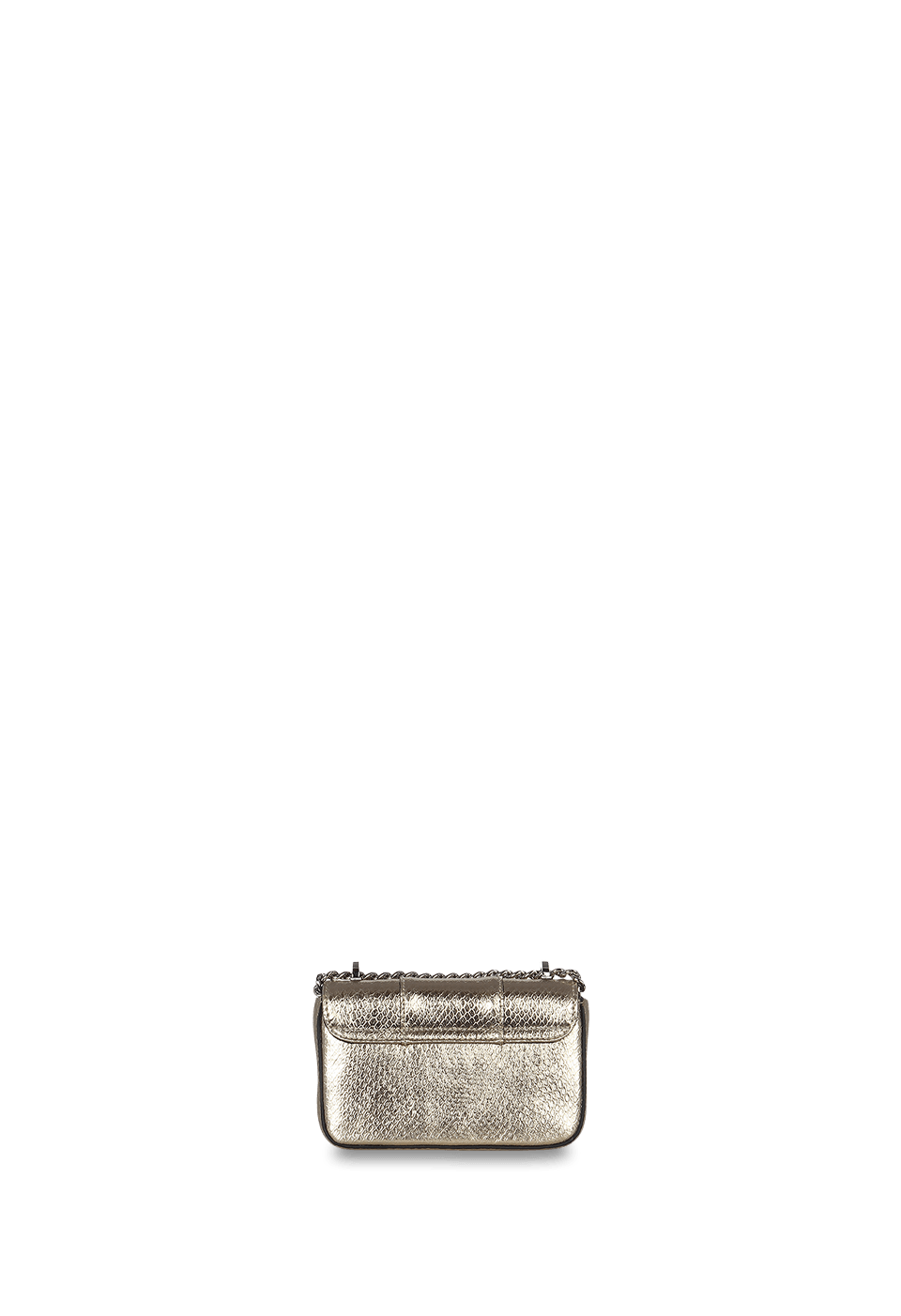 Bolsa cobra metalizada