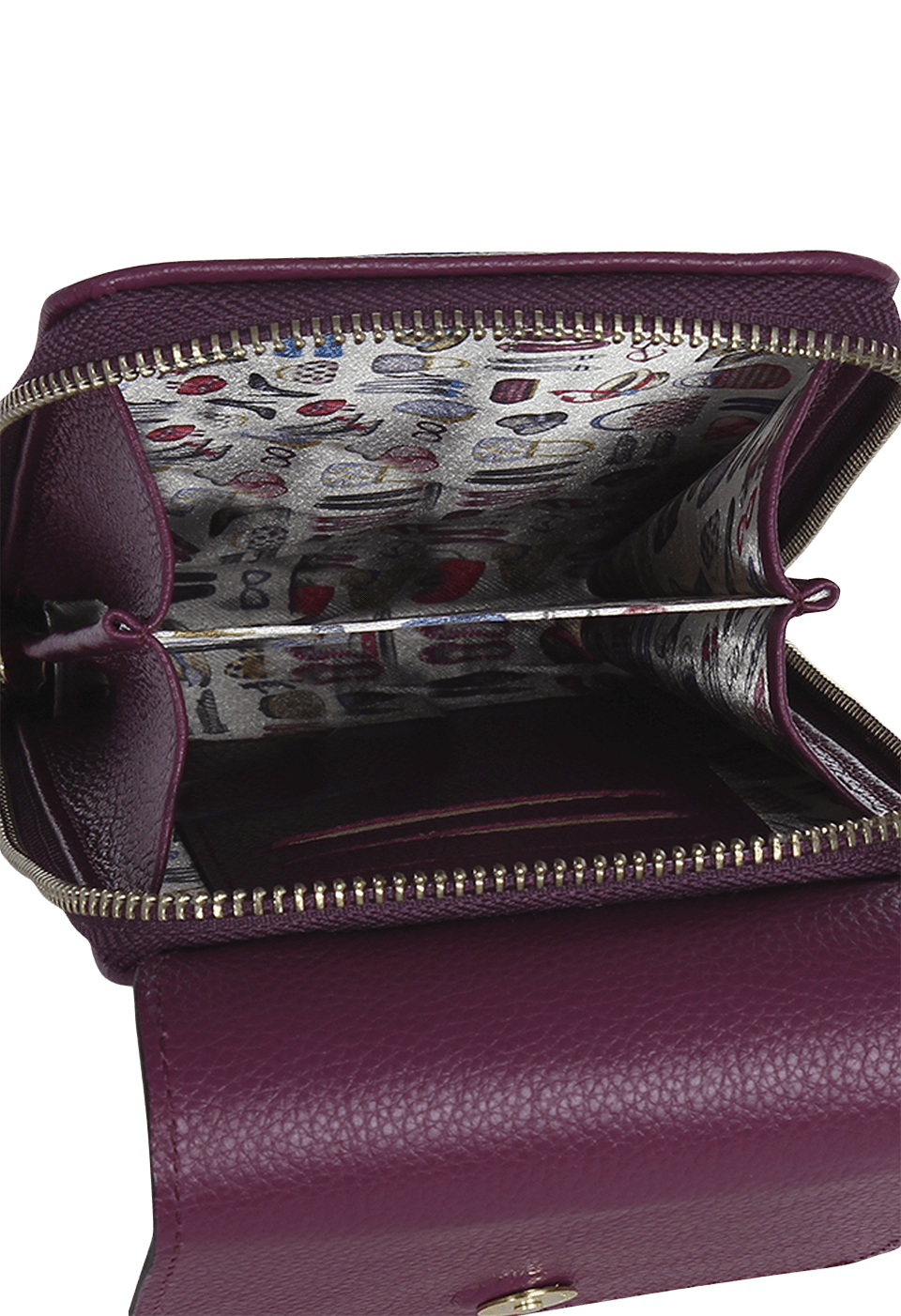 Bolsa Crossbody em Couro