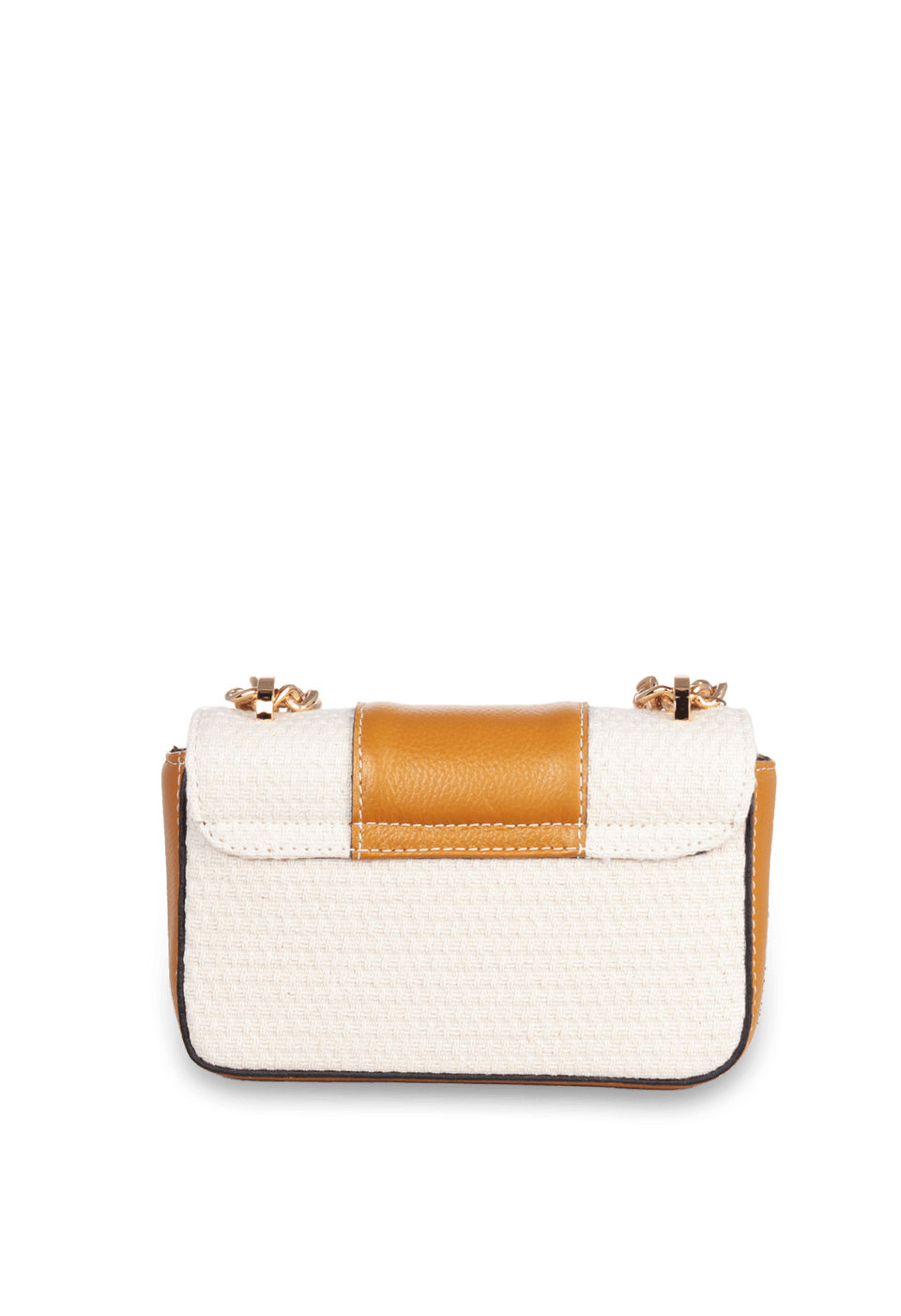Bolsa Mini Algodão Tramado