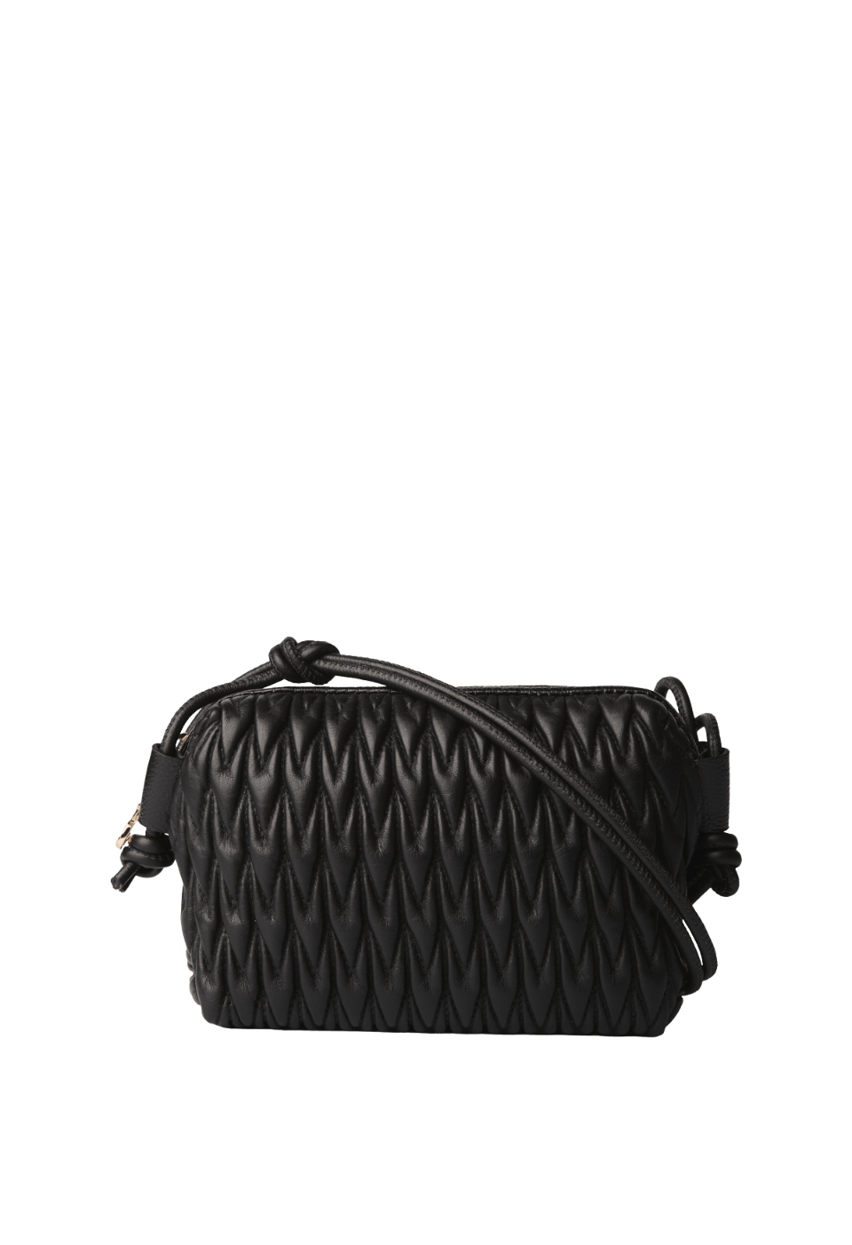 Bolsa Mini em Couro Drapée